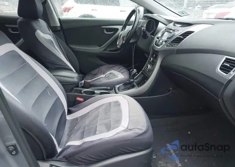 2016 Hyundai Elantra Value Edition из США, поврежденный, VIN KMHDH4AE9GU493686